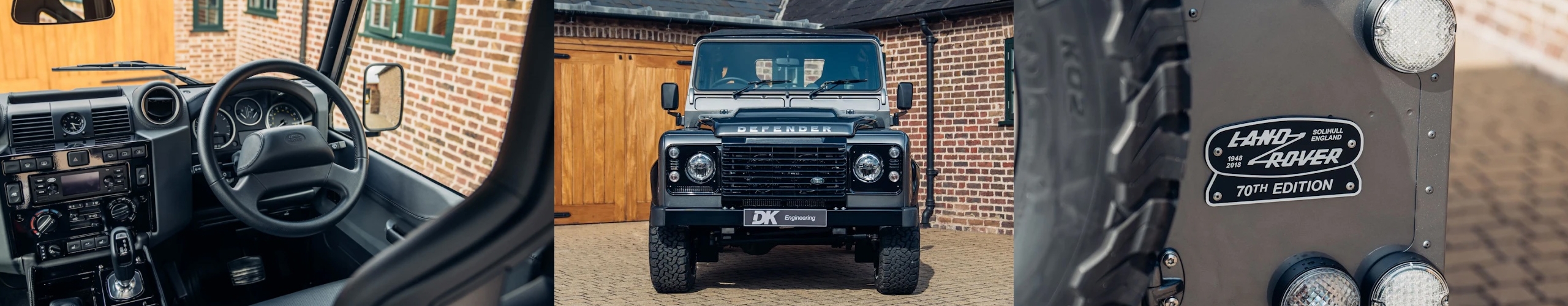 A 70th Anniversary Gift: The Rare Land Rover Defender V8 at Carhuna Auction